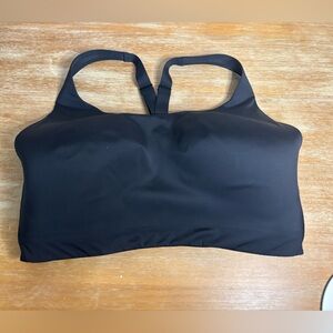 Athleta Advance Bra‎ size 40DD Sports Bra with Strappy Mesh Back